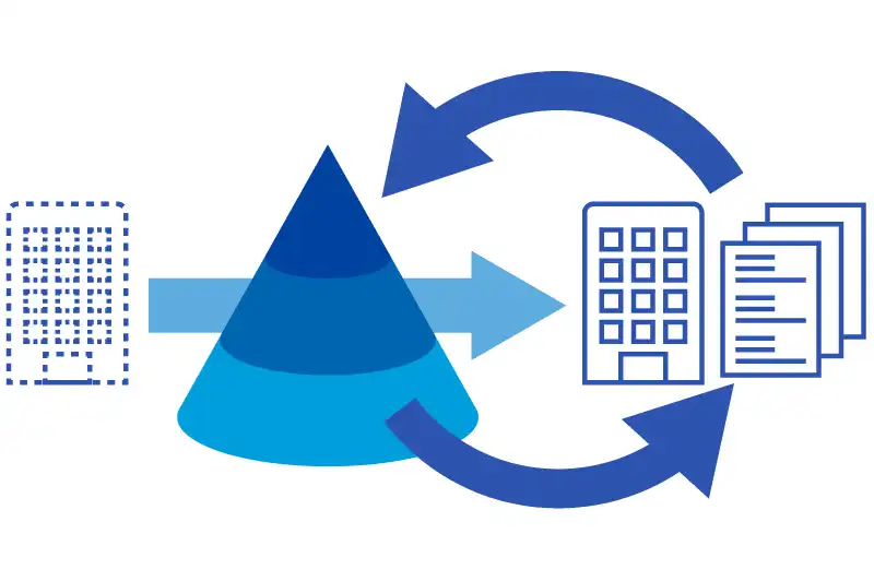 日本全国を網羅する企業マスタを使い、使えるデータに自動整備・更新