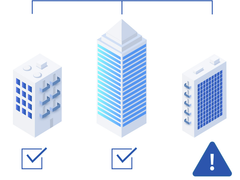 各グループ企業との取引状況がわかり、未取引先へ積極アプローチ